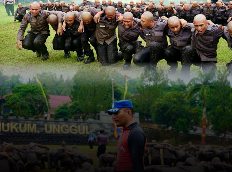  UPACARA PEMBUKAAN TAHAP DASAR KEBHAYANGKARAAN DAN PENGENALAN LINGKUNGAN