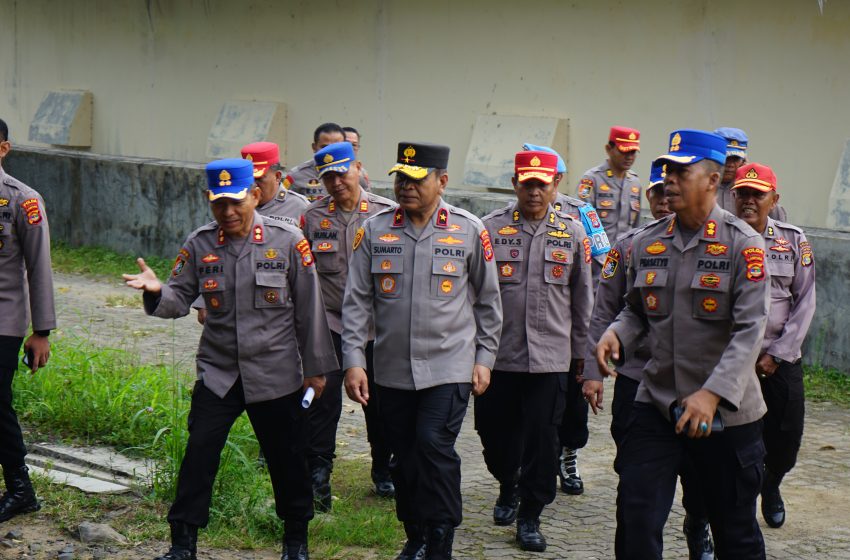 WAKAPOLDA LAMPUNG KUNJUNGI SPN POLDA LAMPUNG, TEKANKAN DISIPLIN DAN PENINGKATAN KOMPETENSI PERSONEL