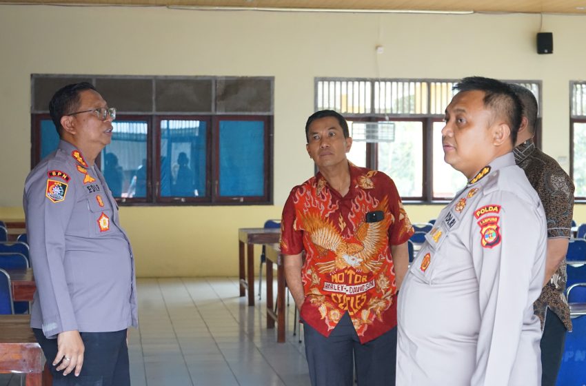  KUNJUNGAN KERJA KAROBINDIKLAT: SPN POLDA LAMPUNG SIAPKAN FASILITAS TERBAIK UNTUK PENDIDIKAN MENDATANG