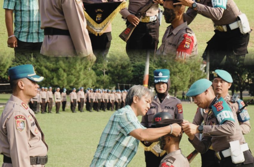  UPACARA PENUTUPAN TAHAP DASAR KEBHAYANGKARAAN SISWA DIKTUKBA POLRI T.A. 2025