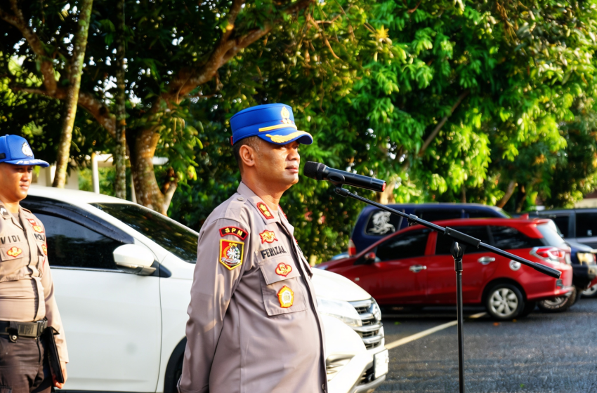 APEL PIMPINAN SPN POLDA LAMPUNG: WAKA SPN POLDA LAMPUNG TEKANKAN KEDISIPLINAN PERSONEL DAN KELENGKAPAN ADMINISTRASI MENUJU ZONA INTEGRITAS