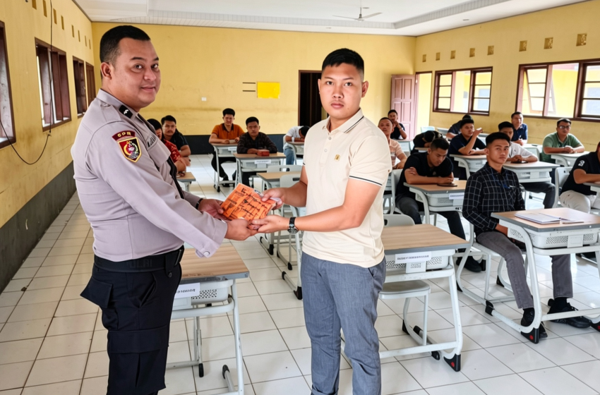  POLIKLINIK SPN POLDA LAMPUNG DISTRIBUSIKAN VITAMIN BAGI PESERTA PELATIHAN GELOMBANG 2 T.A. 2026