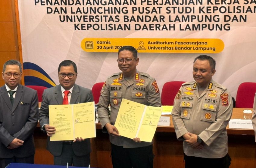  TRANSFORMASI PENDIDIKAN DAN RISET: PERESMIAN PUSAT STUDI KEPOLISIAN SEBAGAI WADAH SINERGI POLRI DAN AKADEMISI