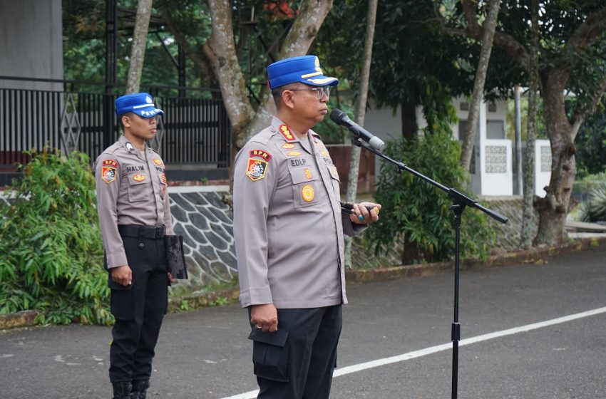  KA SPN POLDA LAMPUNG PIMPIN APEL PAGI: TEGASKAN KEDISPLINAN DAN KESIAPAN DUA AGENDA BESAR JUNI 2026