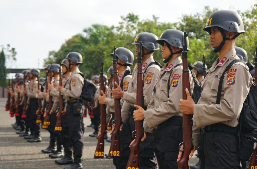  APEL PAGI PERKUAT DISIPLIN DAN KESIAPAN SISWA DIKTUKBA POLRI T.A. 2026 SPN POLDA LAMPUNG